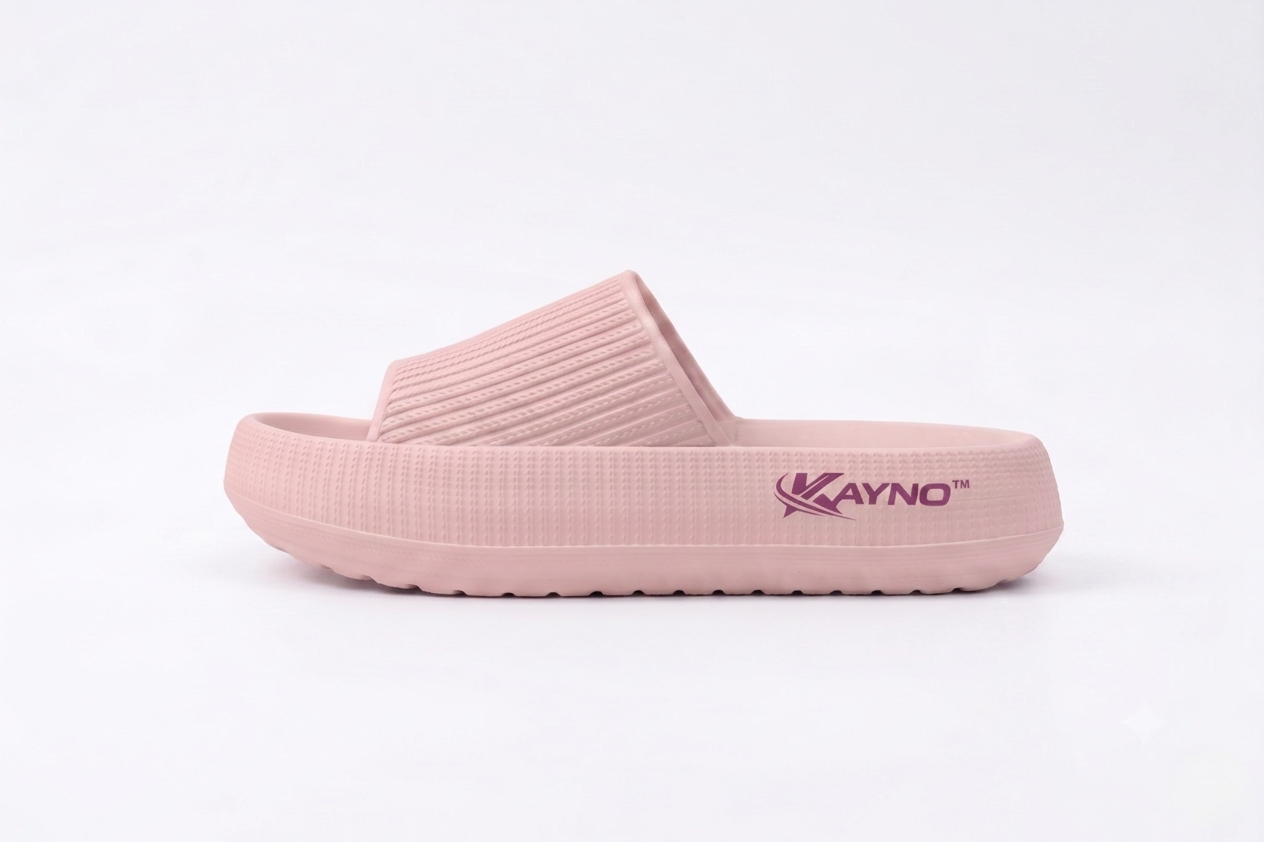 KAYNO Wolkenschuhe in Flamingo mit Memory Foam