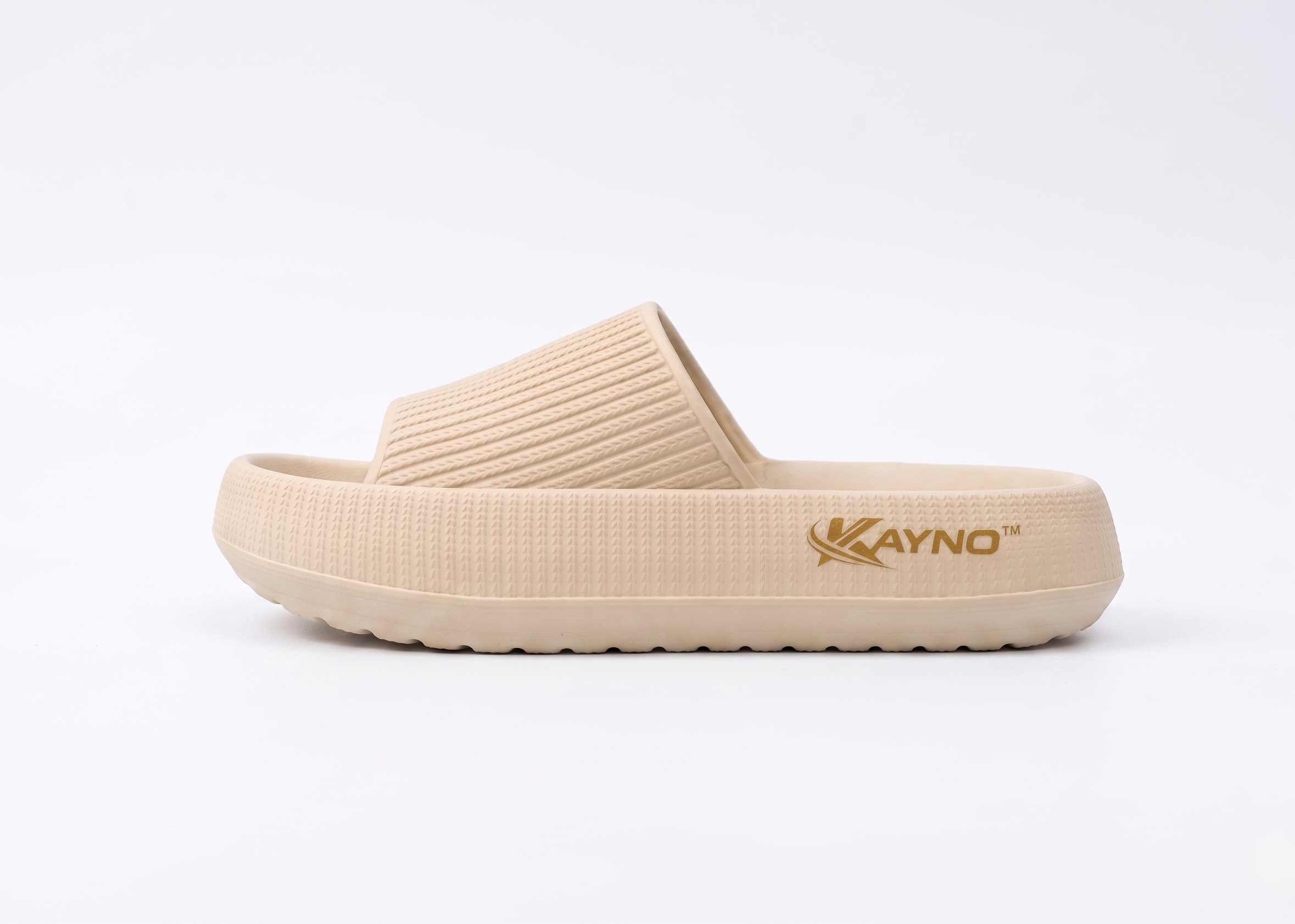 KAYNO Wolkenschuhe in Vanille mit Memory Foam