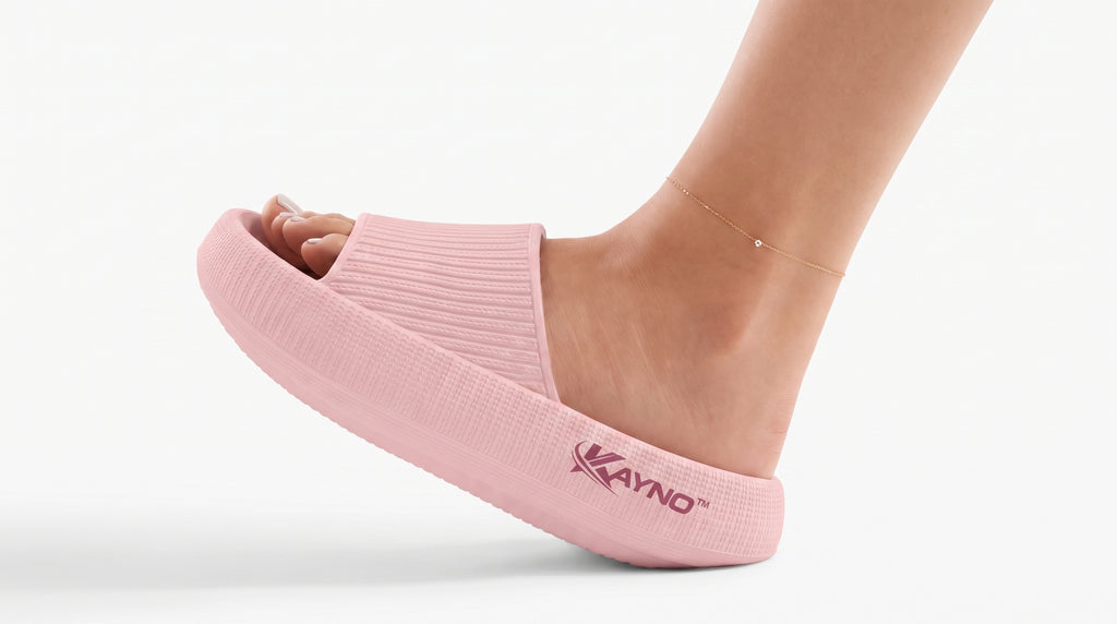 KAYNO Flamingo Komfortsohle und Obermaterial im Detail